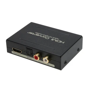 Extractor de audio HDMI a HDMI SPDIF RCA L/R convertidor adaptador de sonido audio - Imagen 1 de 10