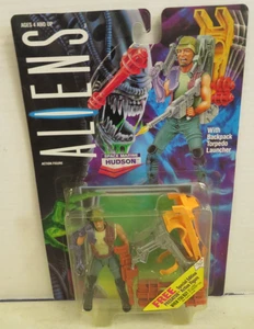 1992 Space Marine Hudson Aliens 4" Action Figure Kenner Sealed MOC - Picture 1 of 2