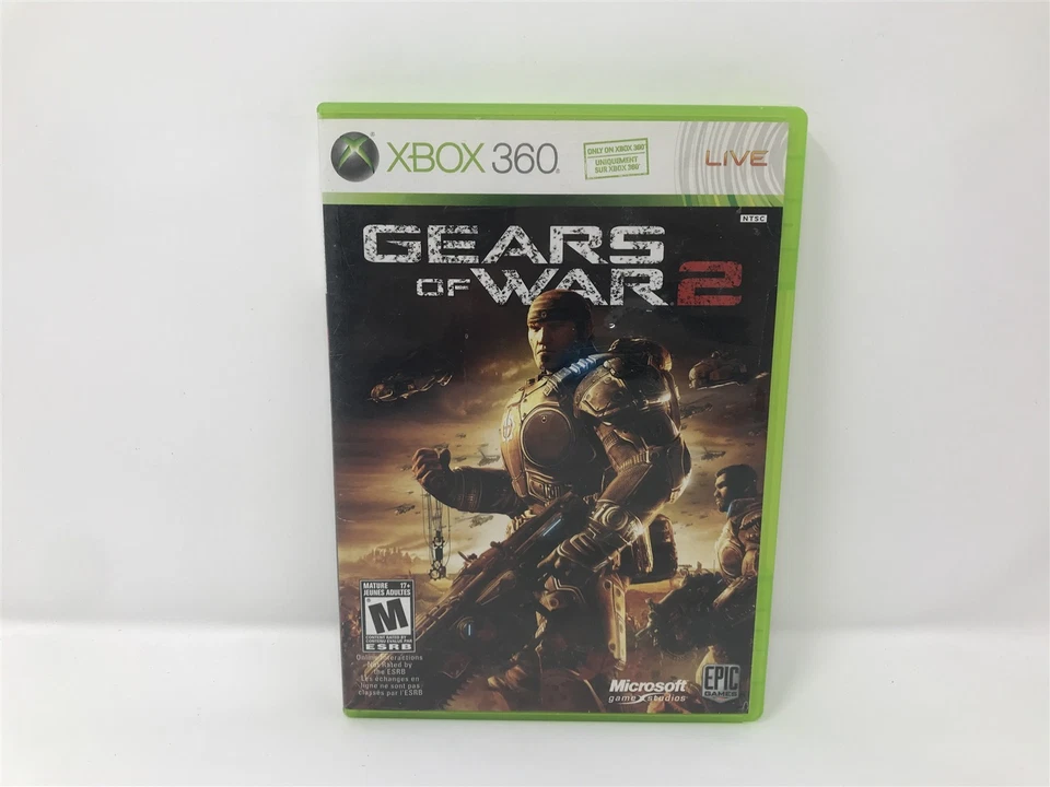 Gears of War 2 - Microsoft Xbox 360 - In Box - NO MANUAL !!  - Image 1 of 4