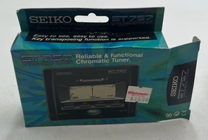 Sintonizador cromático Seiko vintage nuevo en caja para guitarra - Imagen 1 de 7