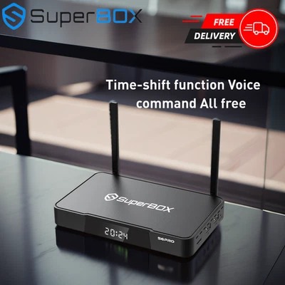 offer Superbox S6 PRO TV Box Newest Product Fast Ship Auto updating andriod 12.0 - Image 1 of 4