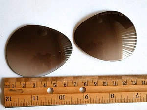 Lentes de repuesto originales vintage Porsche Design by Carrera 65 mm x 50 mm - Imagen 1 de 7