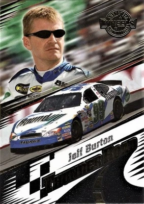 2004 -   Wheels ThunderRoad  NASCAR Insert  - Jeff Burton - Image 1 of 2