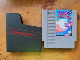Kirby's Adventure Nintendo NES w Sleeve Tested and working 1993