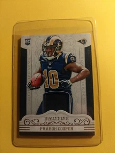 2016 Panini Pharoh Cooper RC Player WORN JERSEY card #25 - Picture 1 of 2