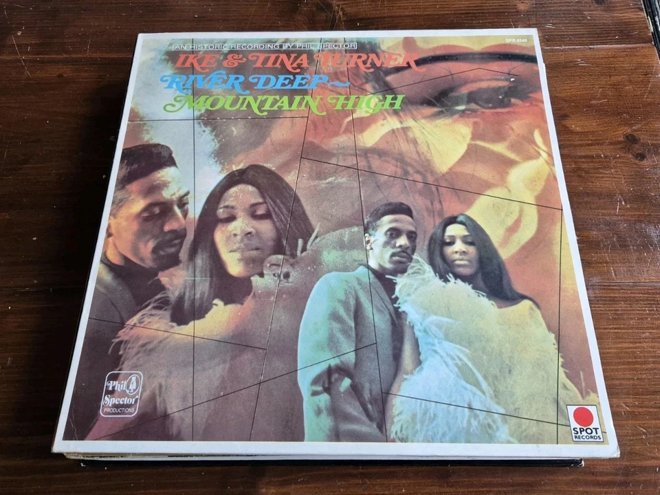 IKE & TINA TURNER - RIVER DEEP MOUNTAIN HIGH LP SPR 8548 SPOT RECORDS 1984 VG++! - Image 1 of 1