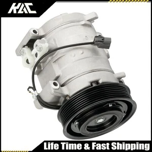 A/C Compressor w/ Clutch Fit For Honda Element 2003-2008 2009 2010-11 2.4L 78372 - Foto 1 di 18