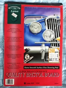 Used Winsor & Newton A4 Bristol Drawing Board 260gsm - Picture 1 of 1