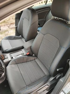 Sitzbezüge Set Auf Messen für VW Golf 7 Ökoleder/Stoff - Bild 1 von 4