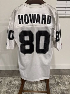 Vintage Raiders Oakland Jersey Desmond Howard #80 CHAMPION Sz 44 Autographed - Picture 1 of 8