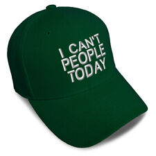 Baseball Cap I Can'T People Today Attitud Funny Dad Hats for Men & Women 1 Size