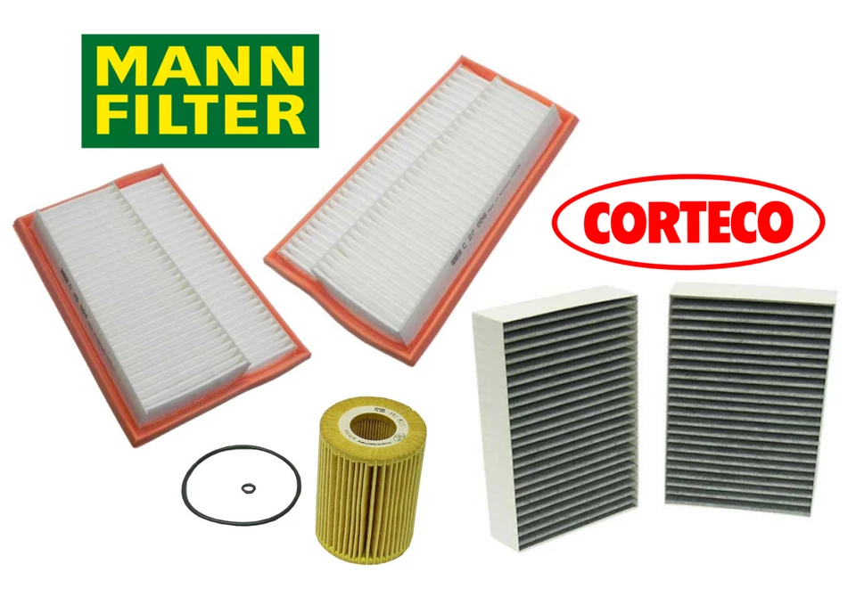 Filtro de aire diésel para Mercedes GL ML R filtro de aceite filtro de cabina de CA kit de 5 piezas OEM Foto 1 de 1