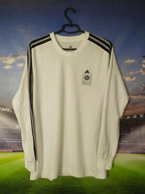 Sudadera blanca Adidas para hombre talla M de entrenamiento del equipo de Alemania DFB Foto 1 de 4