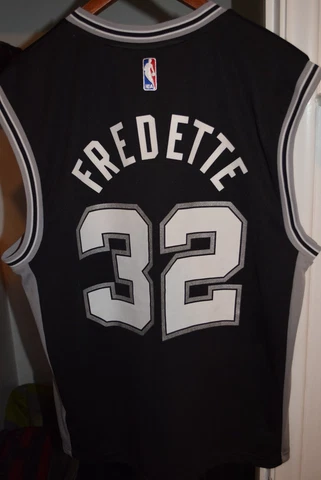 Jimmer Fredette San Antonio Spurs RARE 2015 Jersey Med Adidas byu cougars alumni Cover