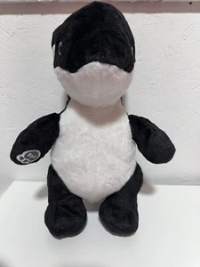 Peluche Build A Bear Orca SeaWorld esclusivo Shamu Killer Whale RARO - Foto 1 di 9