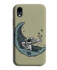 Space Digger Phone Case Cover Moon Dig Digging Moons Shape Shaped Cartoon M076