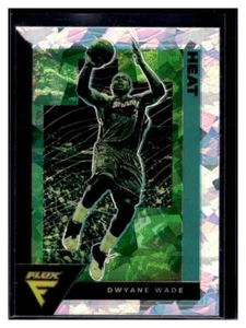 Panini Flux Silver Cracked Ice Prizm #190 2020-21 Dwyane Wade Fanatics cantidad - Imagen 1 de 2