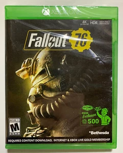 Fallout 76 Microsoft Xbox One XB1 X Enhanced Massive Online Multiplayer Sealed - Bild 1 von 2