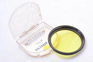 ✅ ALPA FILTER 47MM FILTRABE 47 YELLOW FOR LENS ON 35MM CAMERA - Picture 1 of 3