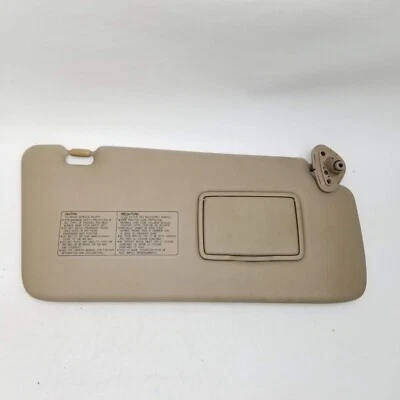 2005-2006 Honda CRV CR-V PASSENGER RIGHT Sunvisor Sun Visor TAN OEM 05 06 - Imagem 1 de 4