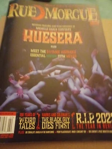 2023 RUE MORGUE Issue 210 Jan Feb Issue HUESERA Essential Horror From MEXICO New - Picture 1 of 1