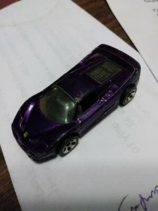 Hot Wheels Ferrari F50 Challenge Mainline Purple 5DOT - 2001 - Picture 1 of 8