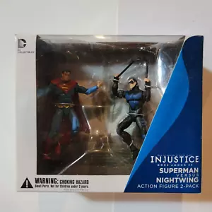 DC Collectibles Injustice Superman vs Nightwing Action Figure 2-Pack - Picture 1 of 1