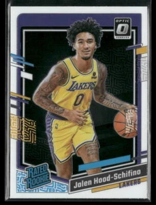 2023-24 Donruss Optic #214 Jalen Hood-Schifino Los Angeles Lakers Rookie - Imagen 1 de 2