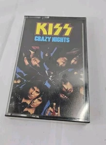 KISS Crazy Nights Cassette Tape 1987 New Sealed - Picture 1 of 6