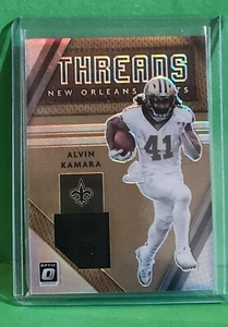 2020 Panini Donruss Optic - Donruss Threads #DT-AK Alvin Kamara (MEM) - Bild 1 von 2