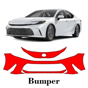 Front bumper PreCut PPF Paint Protection Film For Toyota Camry 2025 - Picture 1 of 7