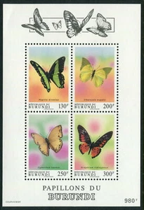 BURUNDI - 1993 'BUTTERFLIES' Miniature Sheet MNH [A7563] - Bild 1 von 1