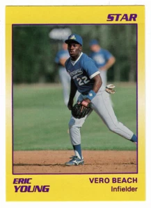 Eric Young - Vero Beach Dodgers (Minor League Baseball Card) 1990 Star # 22 MT - Picture 1 of 1