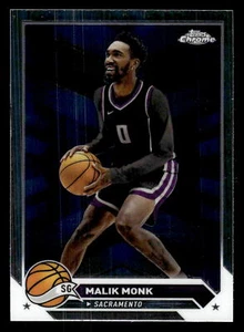 2023-24 Topps Chrome #130 Malik Monk - EXMT+ 10003625 *TCShack* - Picture 1 of 2
