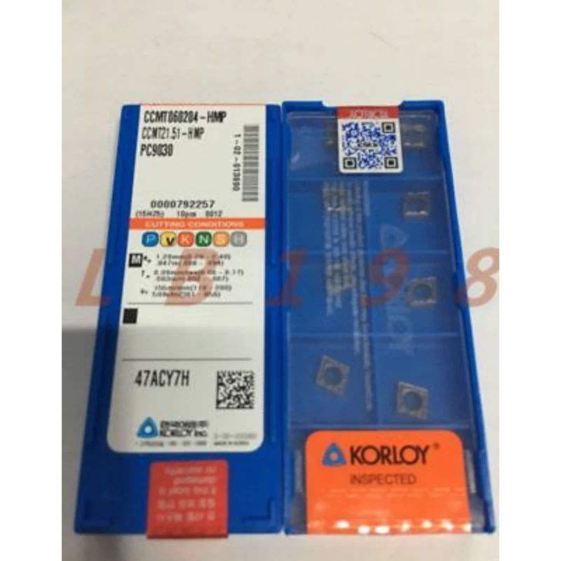 NEW- Chloe CNC blade CCMT060204-HMP PC9030 10PC Fast delivery fast shipping  - Image 1 of 1