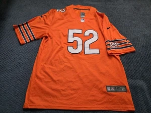 Maglia Nike On Field uomo Chicago Bears Khalil Mack #52 taglia 3xl arancione - Foto 1 di 6