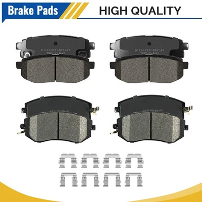 Pastillas de freno delanteras y traseras de cerámica para 2013-2020 Scion FR-S Subaru BRZ Toyota 86 Foto 1 de 4