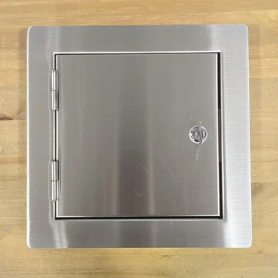 NUEVO Sunstone Puerta de Acceso Única Utilitaria 12" X 12" Acero Inoxidable Clásico Q5 Foto 1 de 4
