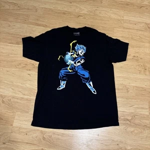 Dragon Ball Super Shirt XL Vegito Goku Vegeta Black Japan Extra Large READ - Picture 1 of 11