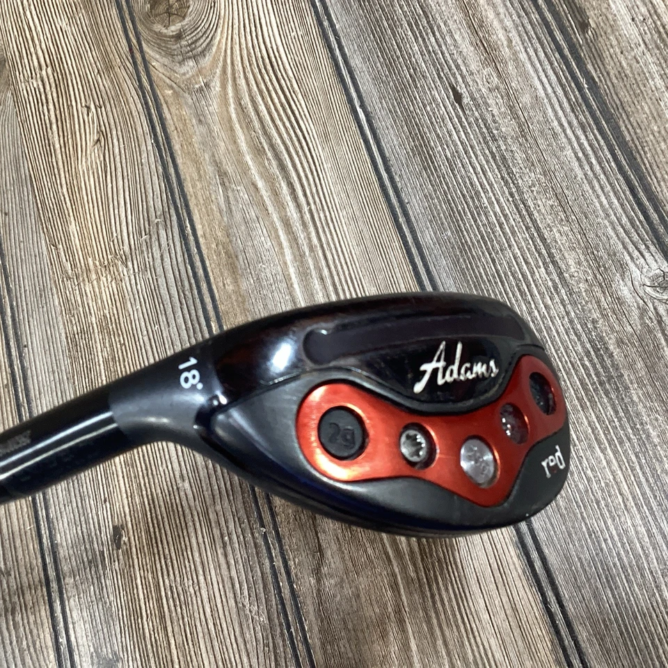 Adams Red 18° 3H Hybrid Stiff Flex Left Handed LH Matrix Altus - Image 1 of 4