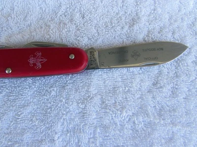 Cuchillo Oficial Boy Scouts of America Multi Herramienta De Colección Imperial Prov RI EE. UU. con Hoja Foto 1 de 4