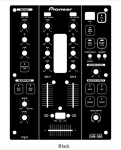 Schutzhülle Aufkleber für Pioneer DJM-350 DJ Mixer Panel Cover - Bild 1 von 5