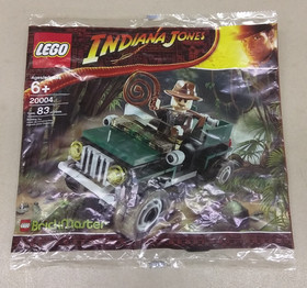 LEGO Indiana Jones 20004 Jungle Cruiser NEW! RARE! BrickMaster Green Jeep