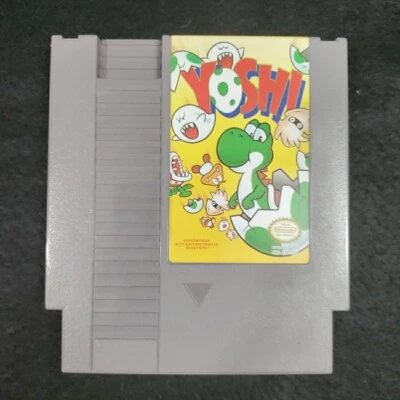 Yoshi (Nintendo Entertainment System, 1992) Nes Authentic Tested (Lots Of Pic's) - Image 1 of 4