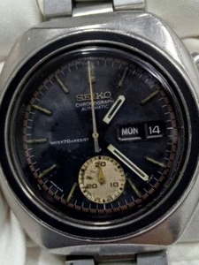Vintage Seiko Chronograph Automatic Mens Watch 6139-8002 - Picture 1 of 5