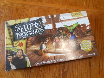 Ship of Treasures Kids Game Ages 8+ Invented by Two 10 Year Olds Pressman/READ! - Image 1 of 4