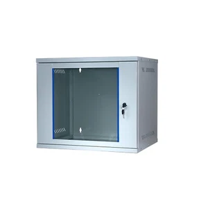 Netzwerkschrank Serverschrank 9HE (BxTxH) 543x400x469mm 19 Zoll unmontiert grau - Bild 1 von 11