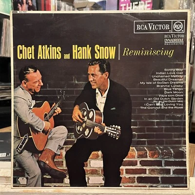 [COUNTRY]~EXC LP~CHET ATKINS And HANK SNOW~Reminiscing~[1964~RCA~Issue]~UK Impor - Image 1 of 4