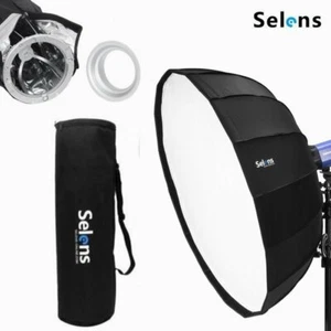 65/85/105cm Parabolic Softbox Quick Setup Bowens Mount Softbox for Studio Flash - Picture 1 of 15
