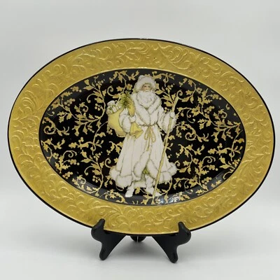 Сертифицированное международное сервировочное блюдо Santa Betty Whiteaker 16x12 - Изображение 1 из 4